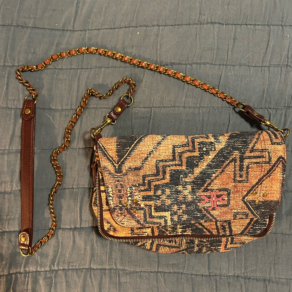 Jerome Dreyfuss Multicolor Geometric Shoulder Bag